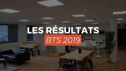 Les résultats BTS  2019