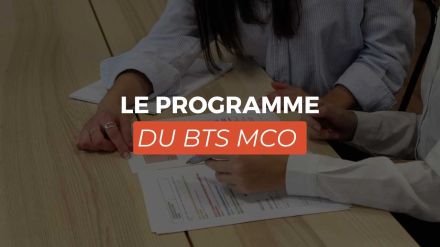 Le programme du BTS MCO (ex  BTS MUC)