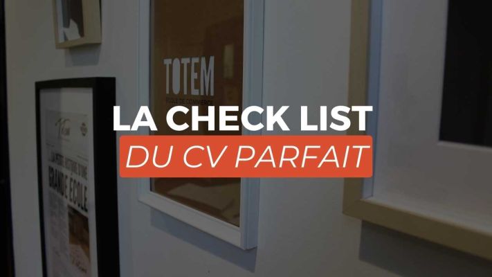 La Check List du CV parfait
