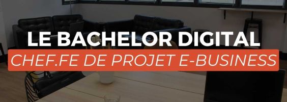Le Bachelor en digital : Chef.fe de Projet E-Business