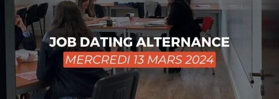 JOB DATING : 10 MINUTES POUR DÉCROCHER SON ALTERNANCE
