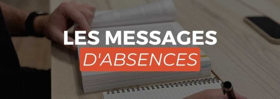 Les messages d'absences