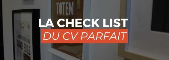 La Check List du CV parfait