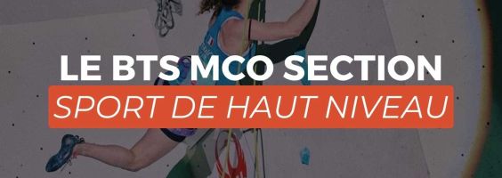 Le BTS MCO section SPORTIFS HAUT NIVEAU
