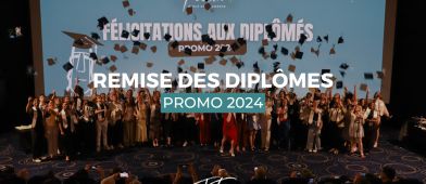 Clap de fin pour nos diplômé.es : remise des diplômes