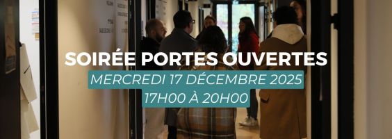 Soirée portes ouvertes - Mercredi 17 décembre