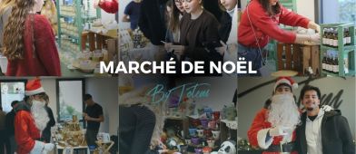 Marché de Noël 2025 à TOTEM FORMATION : un événement festif au cœur de l’école