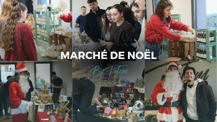 Marché de Noël 2025 à TOTEM FORMATION : un événement festif au cœur de l’école