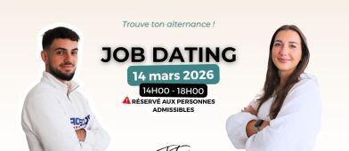 Job Dating TOTEM : décroche ton alternance le mercredi 18 mars de 14h à 18h !