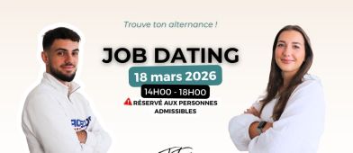 Job Dating TOTEM : décroche ton alternance le mercredi 18 mars de 14h à 18h !