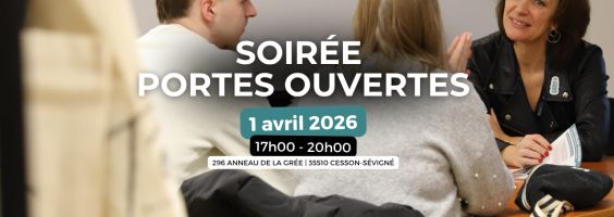 Soirée portes ouvertes - Mercredi 1 avril 2026