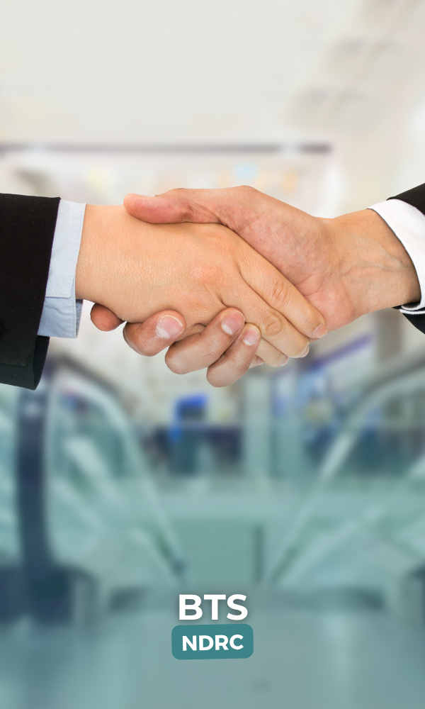 serrage de main etude NDRC