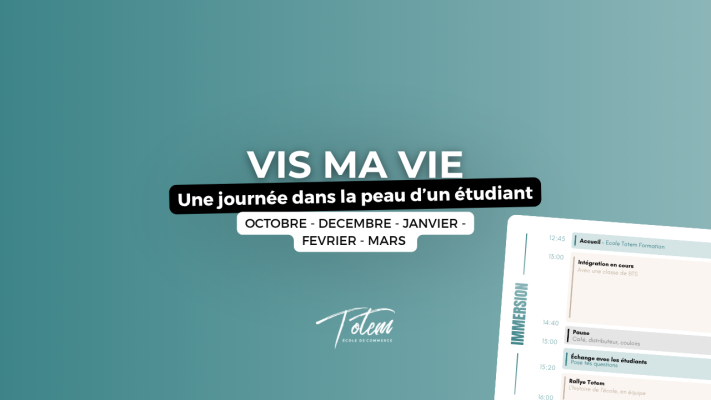 Vis ma vie d’étudiant à TOTEM : une après-midi immersion à Rennes (2026-2027)